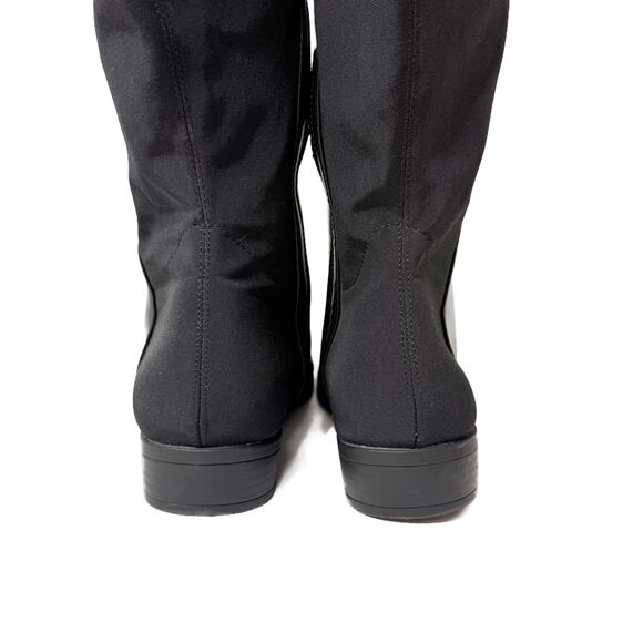 Lane Bryant 50/50 Faux-Leather Over-The-Knee Riding Boots size 9 Wide Calf - Picture 10 of 14